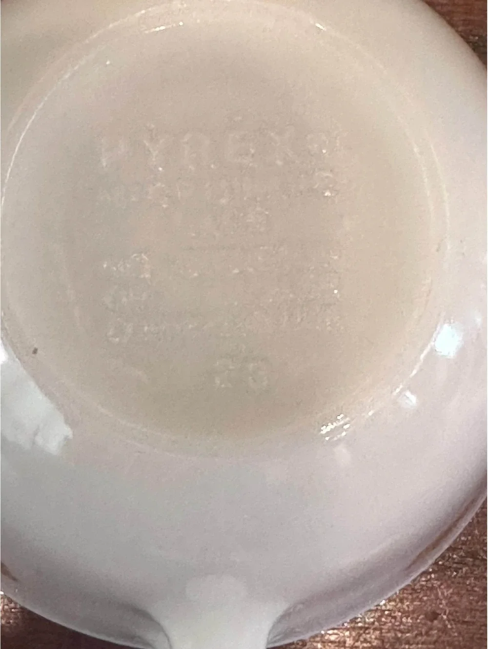 Vintage 1970's PYREX Corning Butterfly Gold Coffee Mug Cups White Glass